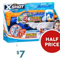 Target I. X-SHOT Water-Fast-Fill Hyperload Sonic offer