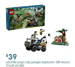 Target Lego City Jungle Explorer Off-Road Truck 60426 offer