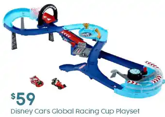 Target Disney Cars Global Racing Cup Playset offer