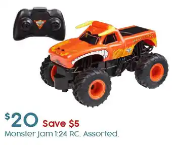 Target Monster Jam 1:24 RC offer