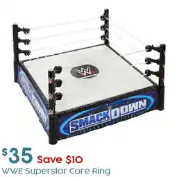 Target WWE Superstar Core Ring offer