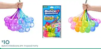 Target Bunch O'Balloons 3PK Tropical Party offer