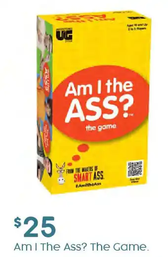 Target Am I The Ass? The Game. offer