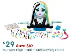 Target Monster High Frankie Stein Styling Head offer