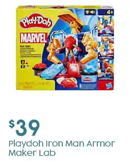 Target Playdoh Iron Man Armor Maker Lab offer