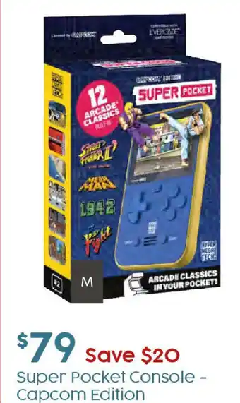 Target Super Pocket Console - Capcom Edition offer