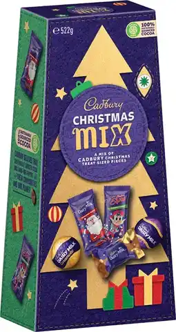 IGA Cadbury Christmas Mix Gift Box 522g offer