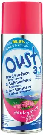 IGA Oust 3 in1 Disinfectant Surface Spray 325g Selected Varieties offer