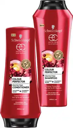 IGA Schwarzkopf Extra Care Hair Repair Shampoo or Conditioner 400mL Selected Varieties offer