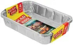 IGA Glad BBQ Thick & Strong Trays 4 Pack or Baking Dish 2 Pack offer