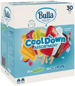 IGA Bulla Cool Down Assortment 30 Pack offer