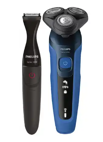 Shaver Shop Philips series 5000 with multigroom 1000 groomer offer