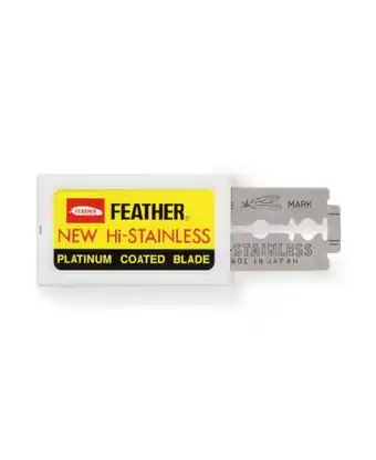 Feather double edge 5 pack