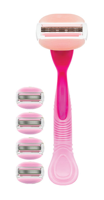 Shaver Shop Gillette venus comfortglide white tea razor value pack with 5 refill blades offer