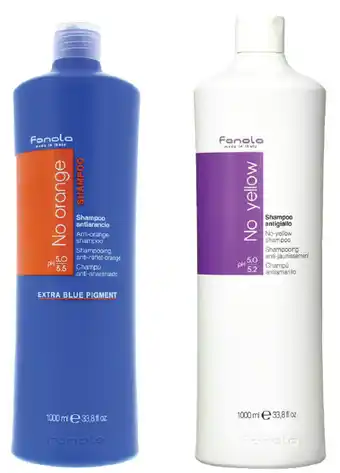 Fanola no orange shampoo 1000ml or no yellow shampoo 1000ml
