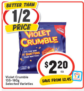 Violet Crumble 135-180g
