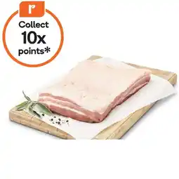 Woolworths Australian Pork Belly Roast offer