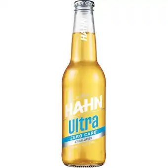 Woolworths Hahn Ultra Zero Carb Bottles 24x330ml offer