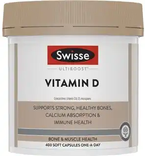 Coles Swisse Ultiboost Vitamin D Capsules 400 Pack offer