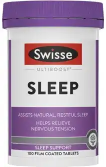 Coles Swisse Ultiboost Sleep Tablets 100 Pack offer