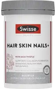 Coles Swisse Beauty Hair Skin Nails+ Tablets 100 Pack offer