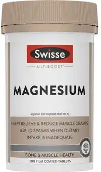 Coles Swisse Ultiboost Magnesium Tablets 200 Pack offer