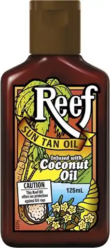 Coles Reef Suntan Coconut Oil 125mL offer