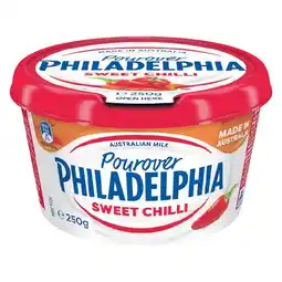 Woolworths Philadelphia Sweet Chilli Pourover Dip 250g – From the Fridge offer