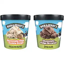 Woolworths Ben & Jerry’s Ice Cream Tub 458-465ml – From the Freezer offer