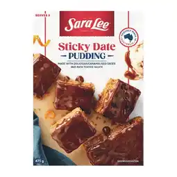 Woolworths Sara Lee Sticky Date Pudding 475g – From the Freezer offer