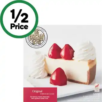 Woolworths The Dream Factory Cheesecake Varieties 680-737g – From the Freezer offer