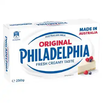 Woolworths Philadelphia Cream Cheese Block 250g – From the Fridge offer