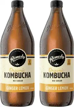 Coles Remedy Kombucha 750mL offer