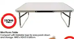 Coles Mini Picnic Table offer