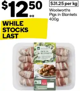 Woolworths Woolworths Pigs in Blankets offer