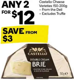 Woolworths Castello Cheese offer