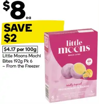 Woolworths Little Moons Mochi Bites offer