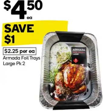 Woolworths Armada Foil Trays offer