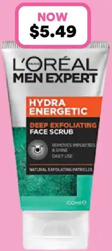 Priceline L'ORÉAL PARIS Men Expert Skincare range offer