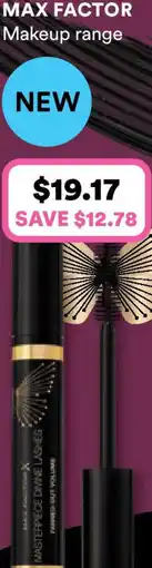 Priceline MAX FACTOR Makeup range offer