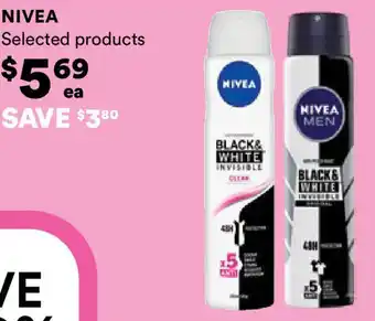 Priceline NIVEA Selected products offer