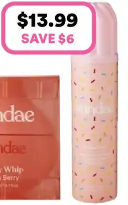 Priceline SUNDAE Selected products offer