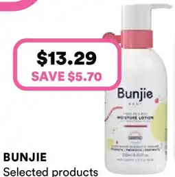 Priceline BUNJIE Selected products offer