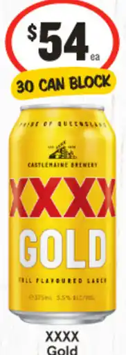 IGA XXXX Gold offer