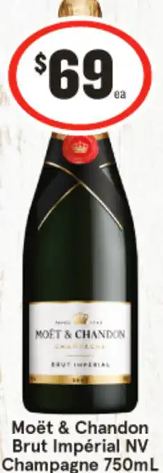 IGA Moët & Chandon Brut Impérial NV Champagne offer