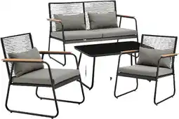 Cheap as Chips Outdoor Sofa Set 4 Piece offer