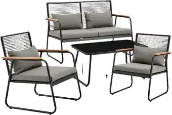 Cheap as Chips Outdoor Sofa Set 4 Piece offer