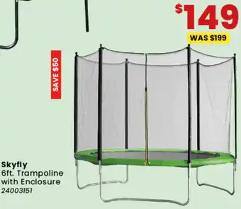 Toymate 6ft. Trampoline with Enclosure offer