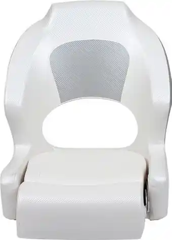 BCF Blueline Deluxe Sport Boat Seat Grey & White offer