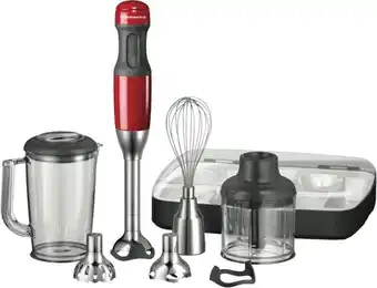 The Good Guys KitchenAid Artisan Deluxe Hand Blender - Empire Red offer